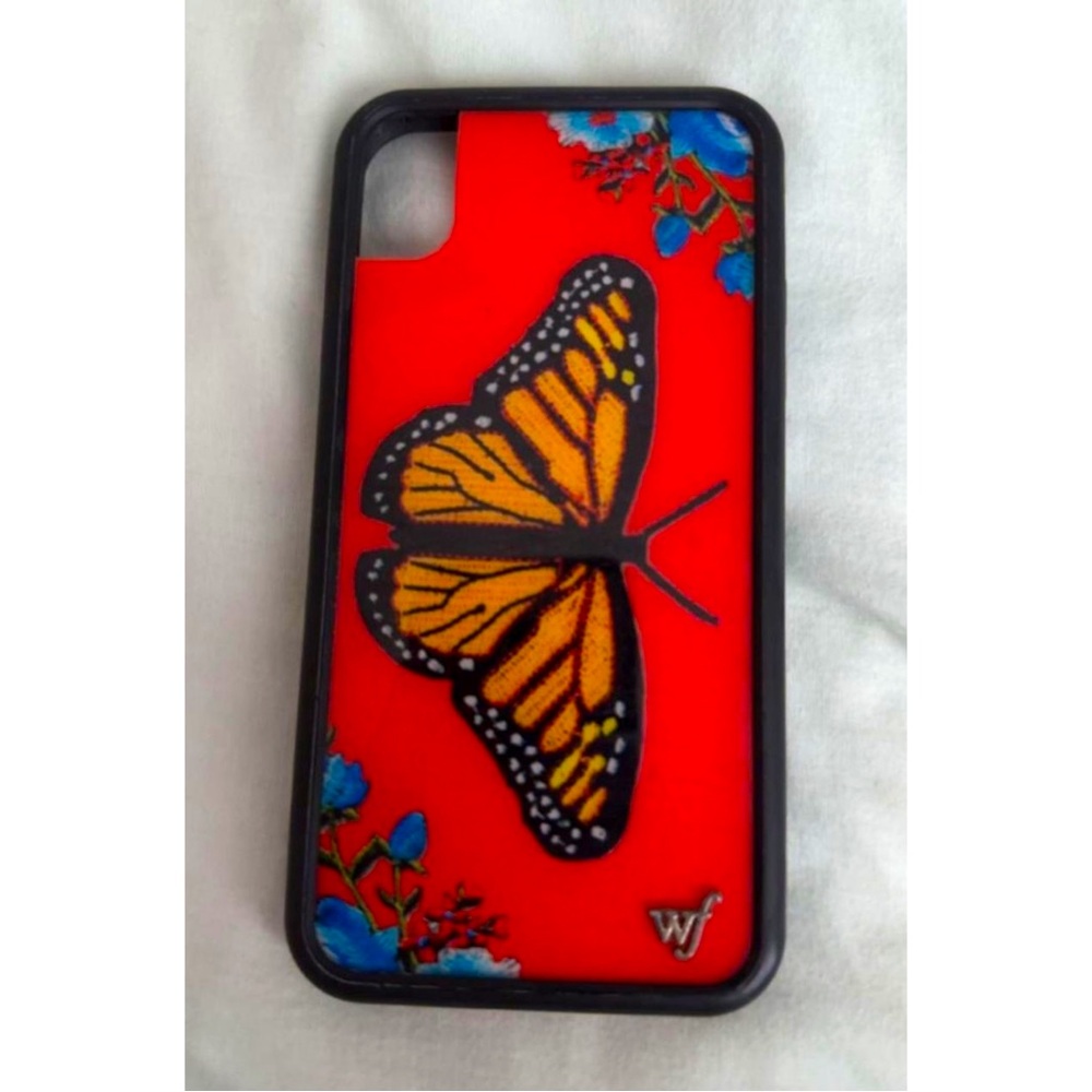 wildflower limited edition butterfly iphone xr case